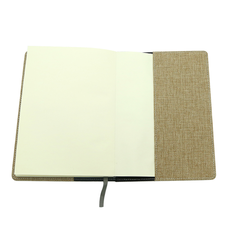 Sublimation Jute Changeable Notebook - A4 storlek