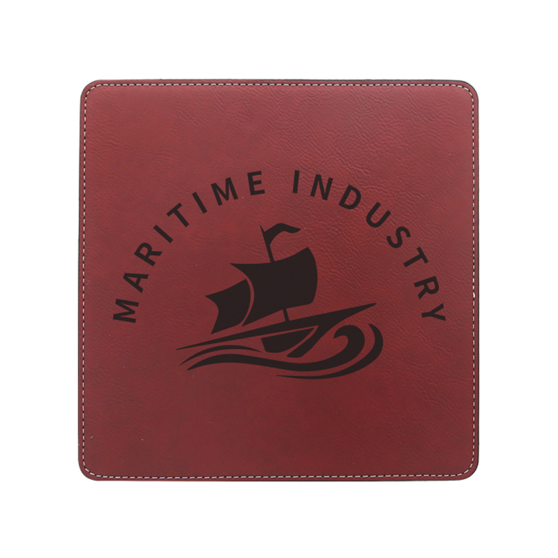Laserbar Leatherette Square Mouse Pad 20*20cm