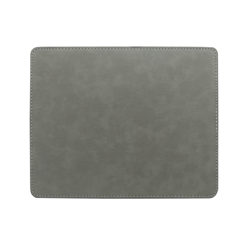Laserbar Leatherette rektangel musmatta 25*20cm