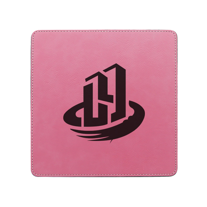 Laserbar Leatherette Square Mouse Pad 20*20cm