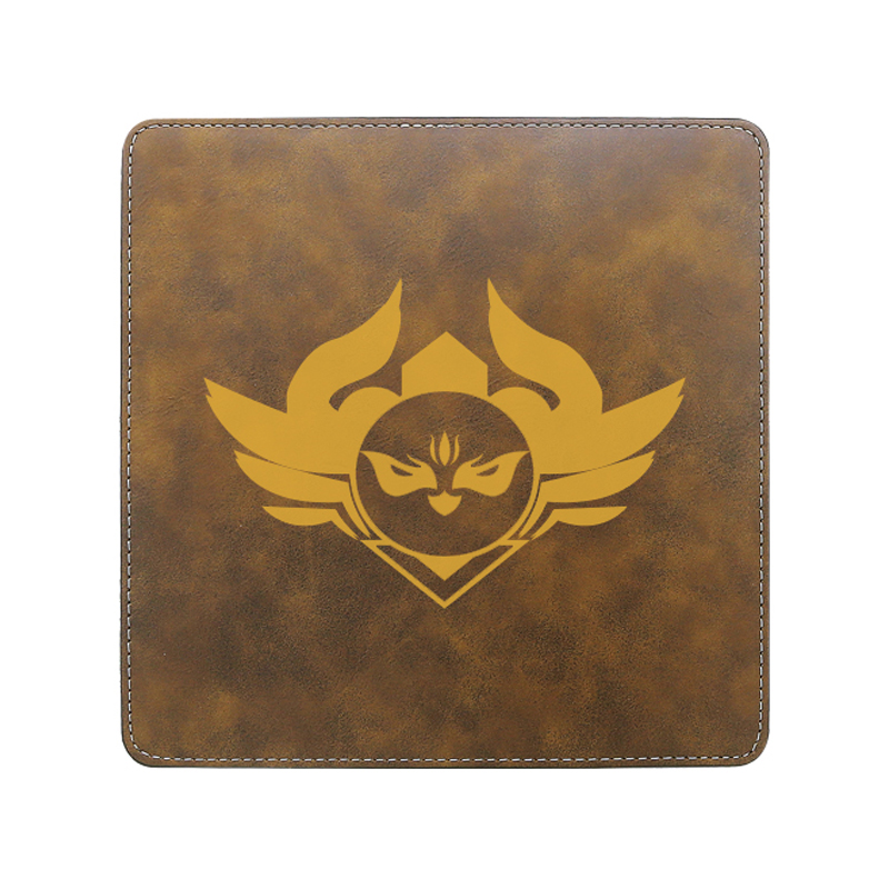Laserbar Leatherette Square Mouse Pad 20*20cm