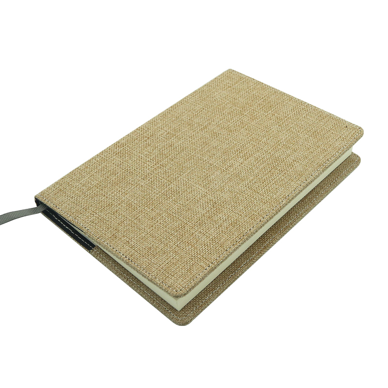 Sublimation Jute Changeable Notebook - A4 storlek