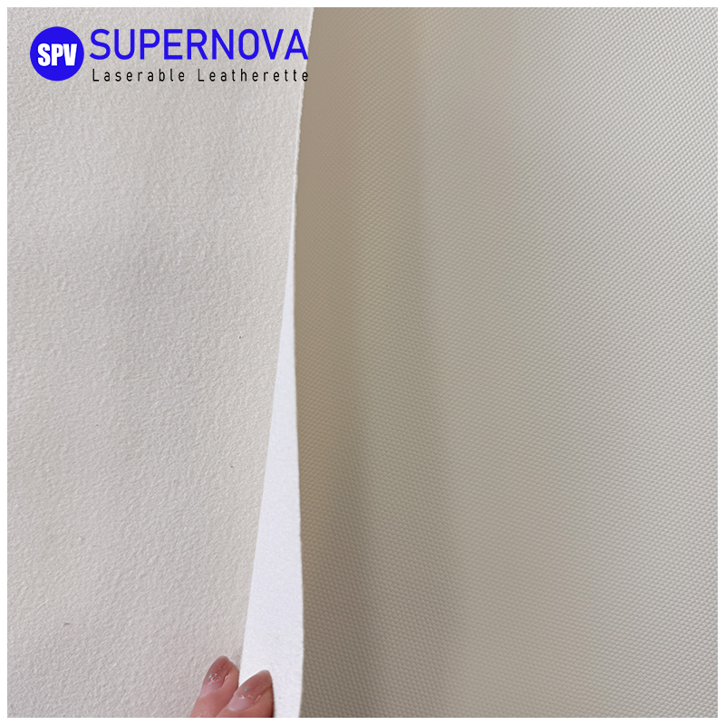 Canvas Pro White laserbara konstläderark med klister/utan klister