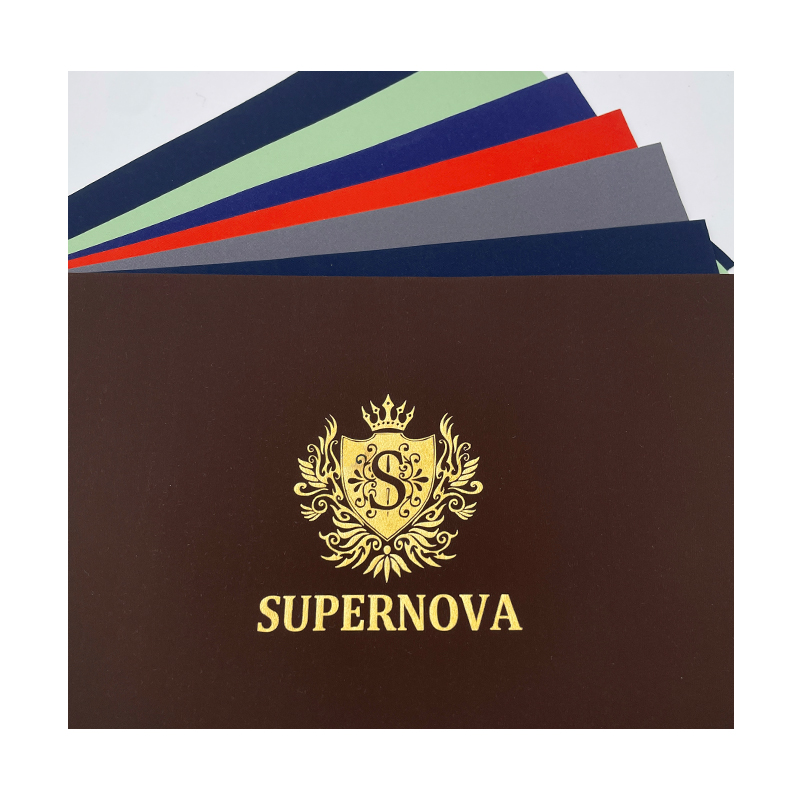 Lasergraverat guld Kraftpapper presentförpackning
