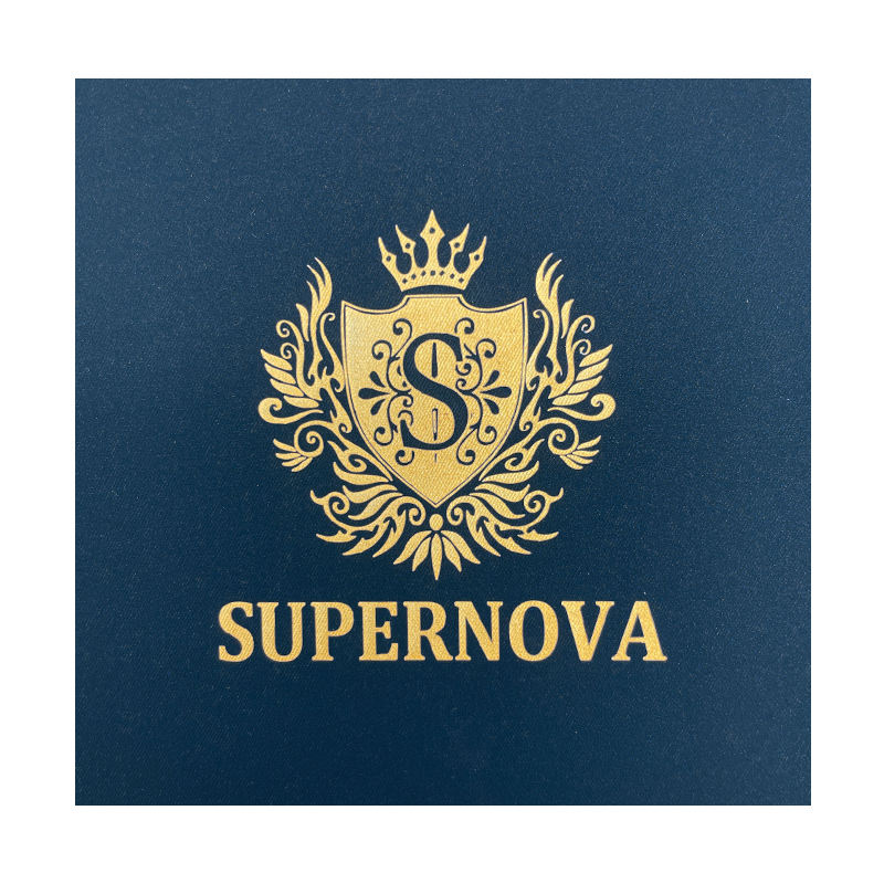 Lasergraverat guld Kraftpapper presentförpackning