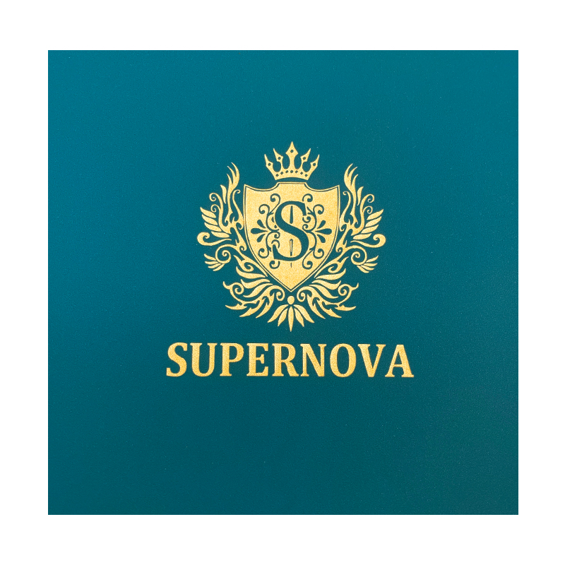 Lasergraverat guld Kraftpapper presentförpackning