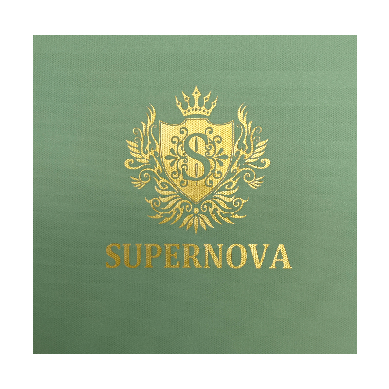 Lasergraverat guld Kraftpapper presentförpackning