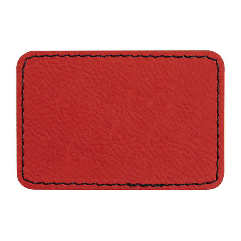 3' x 2' rektangulära läderlappar