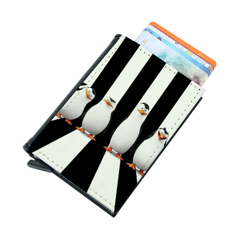 Popup-box för plånbok för män, sublimering i konstläder Popup-box för plånbok för män, sublimering i konstläder