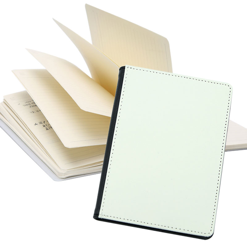 Sublimation Leatherette Changeable Notebook - A6 storlek