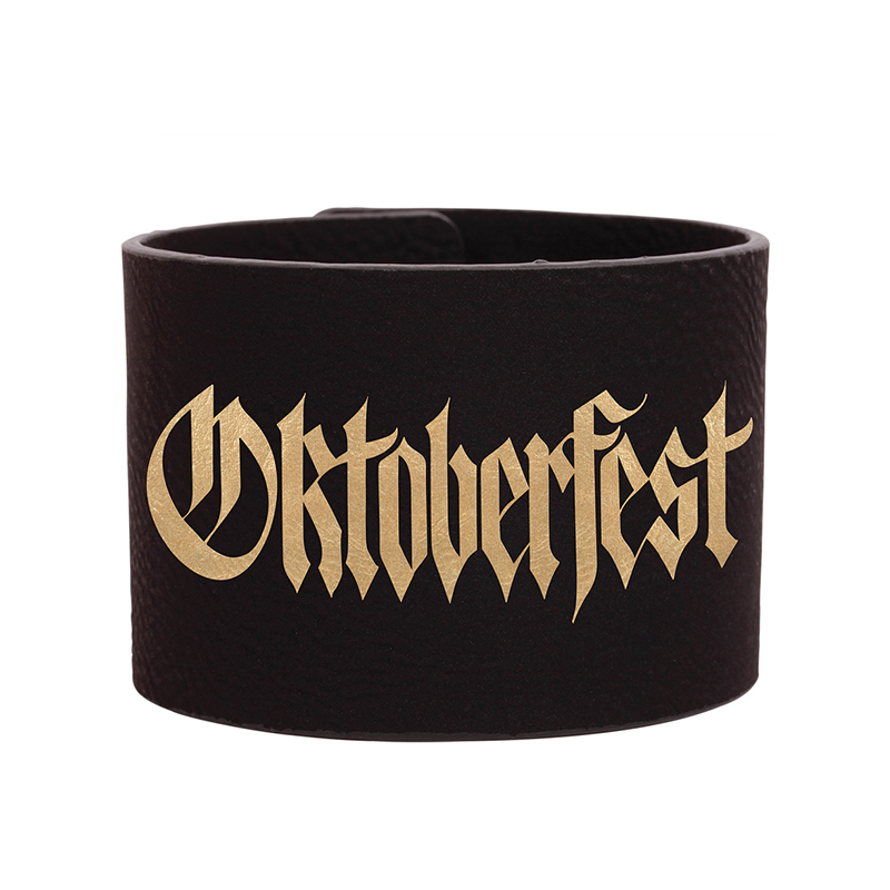 8 1/2' x 3/4' Laserbart lädermanschettarmband