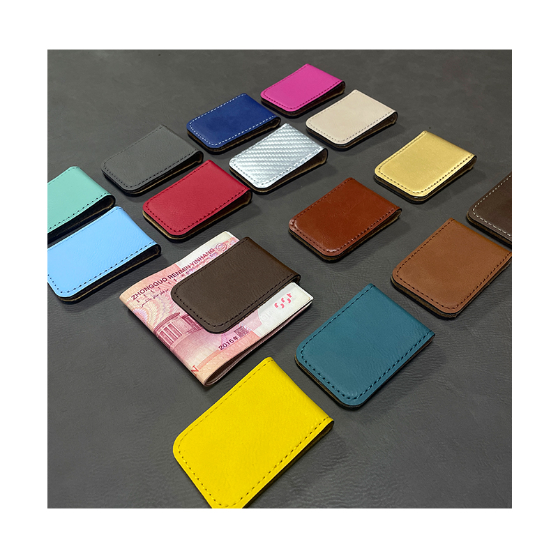 Laserbar konstläder Money Clip