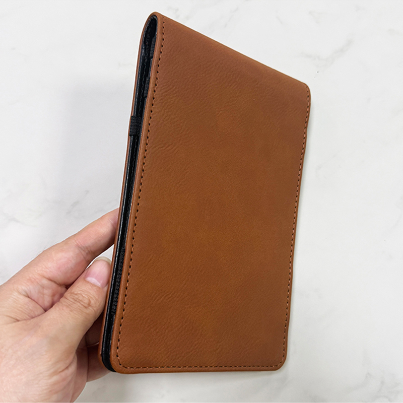 Sublimation Leatherette Golf Scorecard Hållare