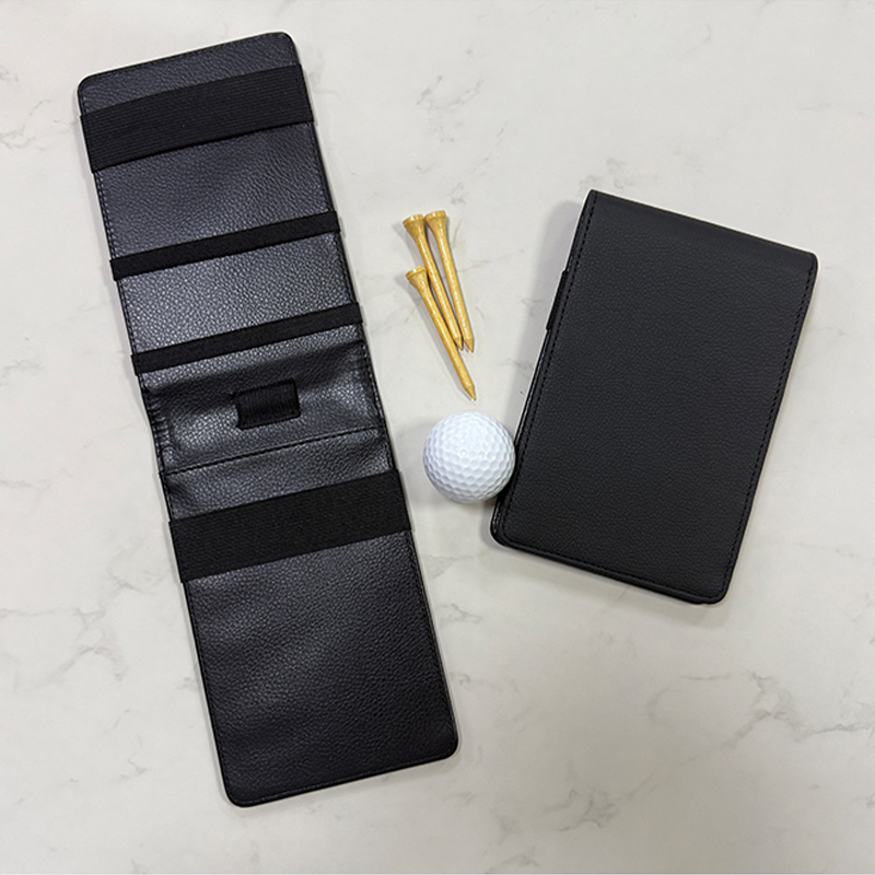 Sublimation Leatherette Golf Scorecard Hållare