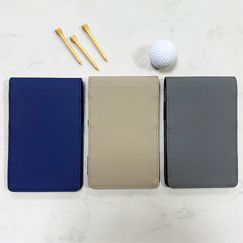Sublimation Leatherette Golf Scorecard Hållare