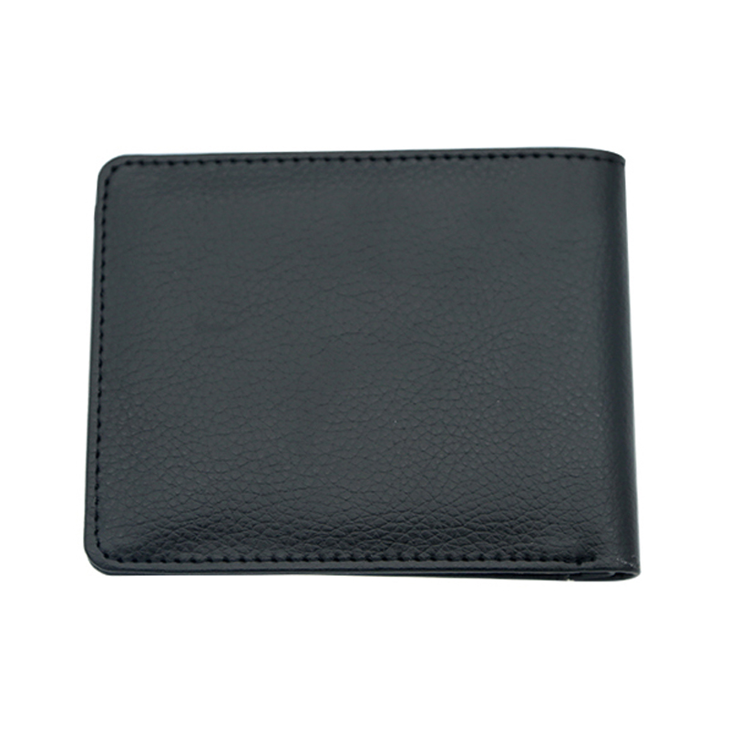 Sublimation Leather Bifold plånbok för män Sublimation Leather Bifold plånbok för män
