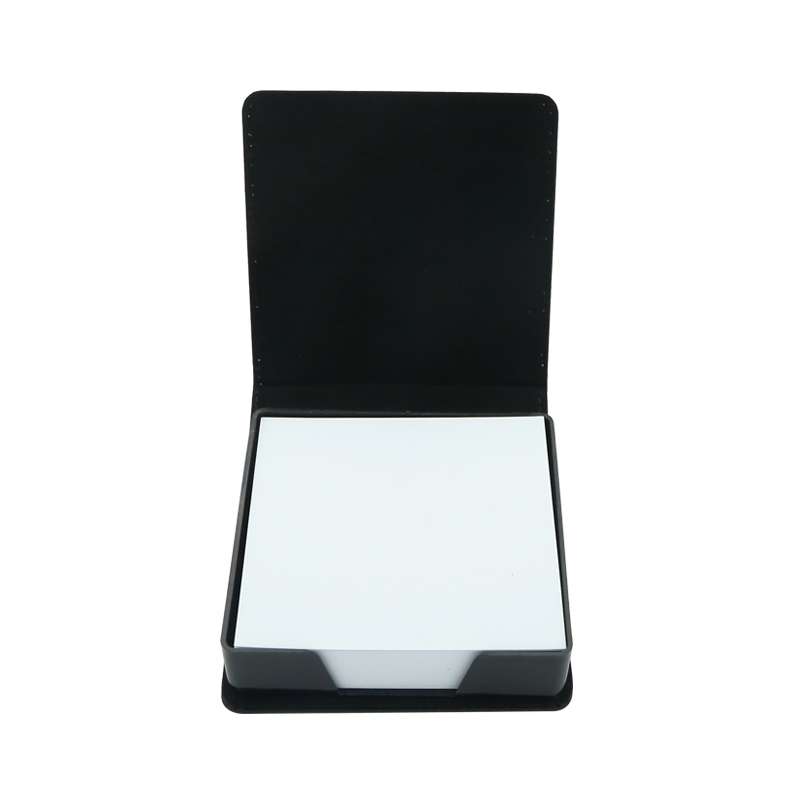 Sublimation Leatherette Sticky Notes Box - Fyrkantig