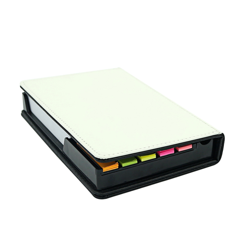 Sublimation Leatherette Sticky Notes Box - rektangel