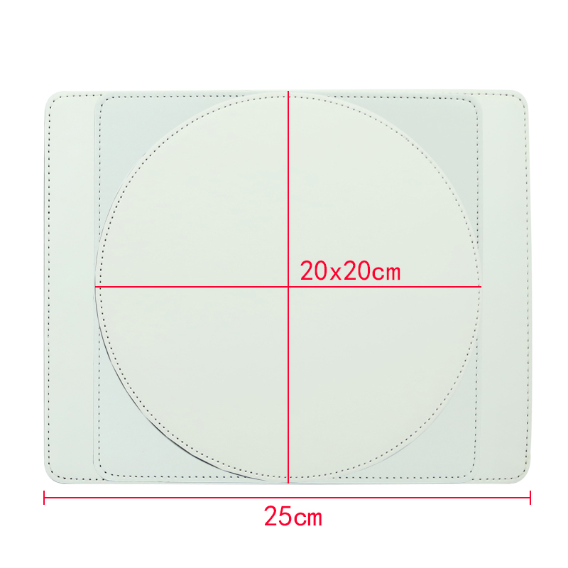 Sublimation Pu Leather Musmatta - Rund
