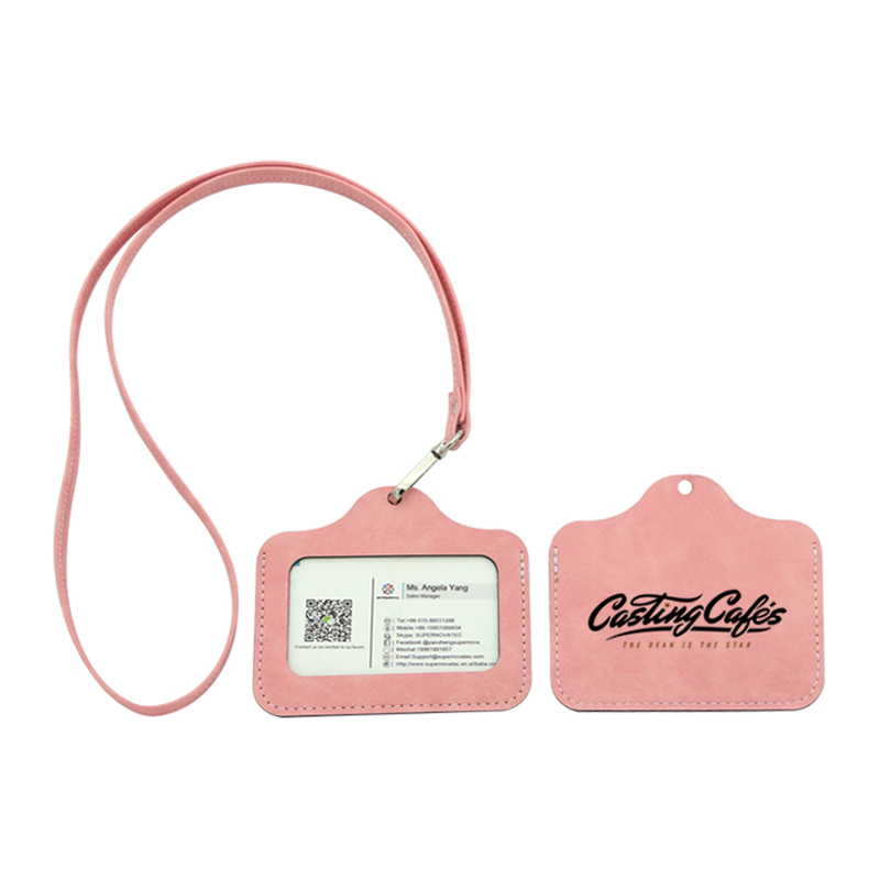 Sublimation Leatherette ID Badge Hållare - Horisontell Sublimation Leatherette ID Badge Hållare - Horisontell