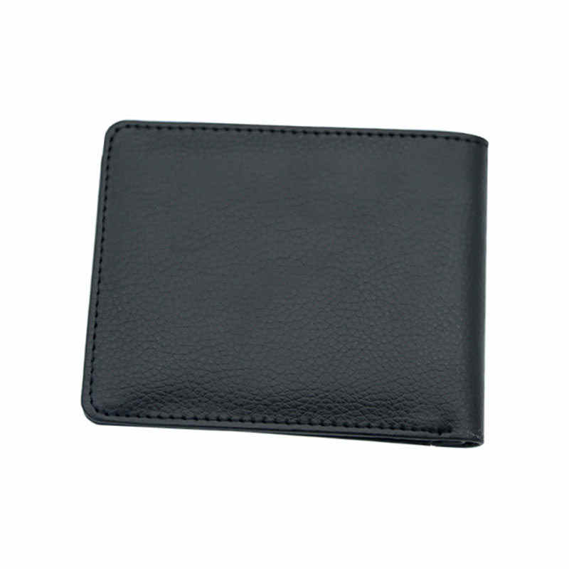 Sublimation Leather Bifold-plånbok för män med korthållare