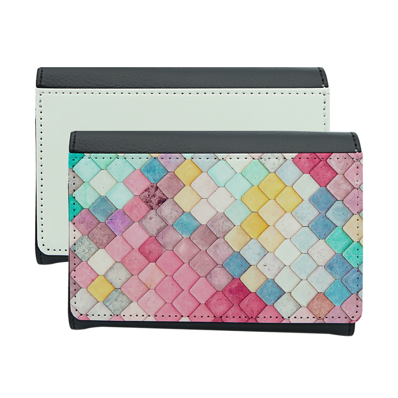 Sublimation Leatherette Bifold Wallet - Kort