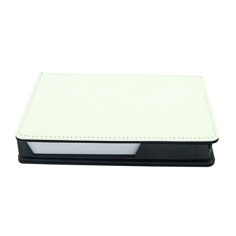 Sublimation Leatherette Sticky Notes Box - rektangel