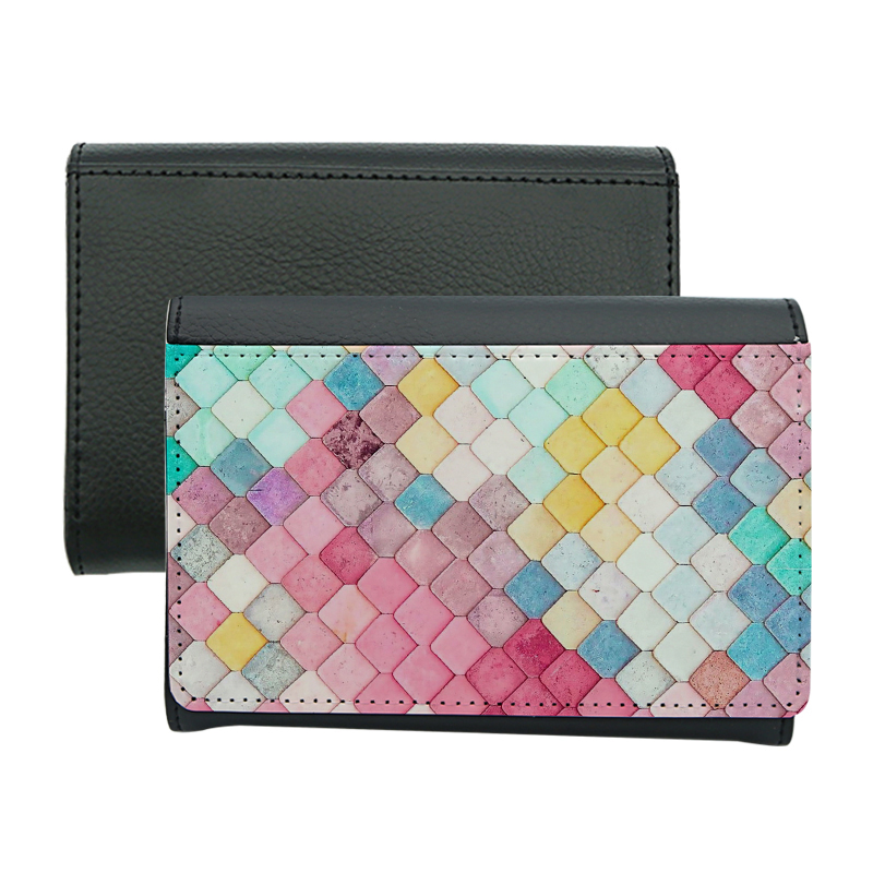 Sublimation Leatherette Bifold Wallet - Kort