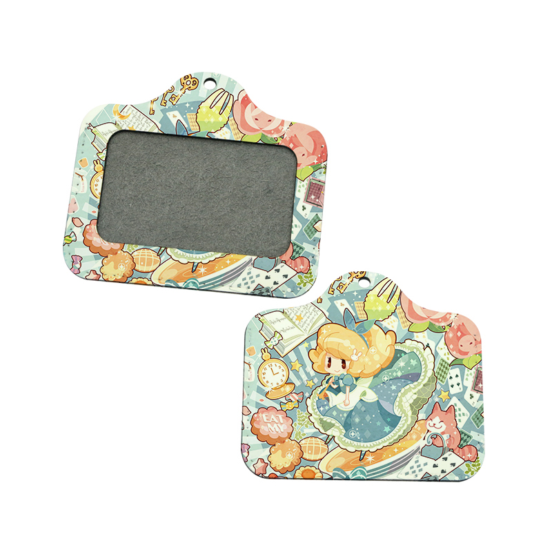 Sublimation Leatherette ID Badge Hållare - Horisontell Sublimation Leatherette ID Badge Hållare - Horisontell