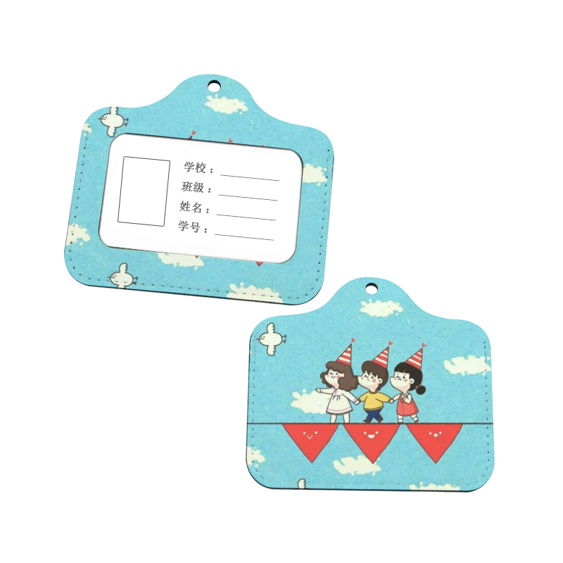 Sublimation Leatherette ID Badge Hållare - Horisontell Sublimation Leatherette ID Badge Hållare - Horisontell