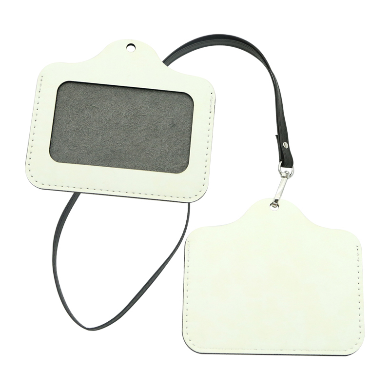 Sublimation Leatherette ID Badge Hållare - Horisontell Sublimation Leatherette ID Badge Hållare - Horisontell