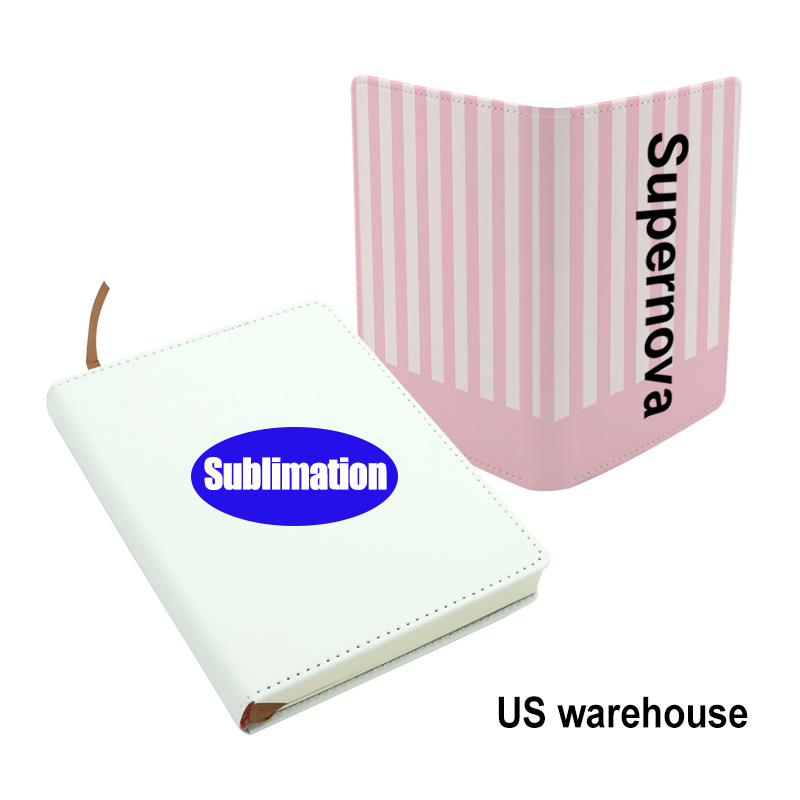 Sublimation PU Läder Notebook - A6 storlek