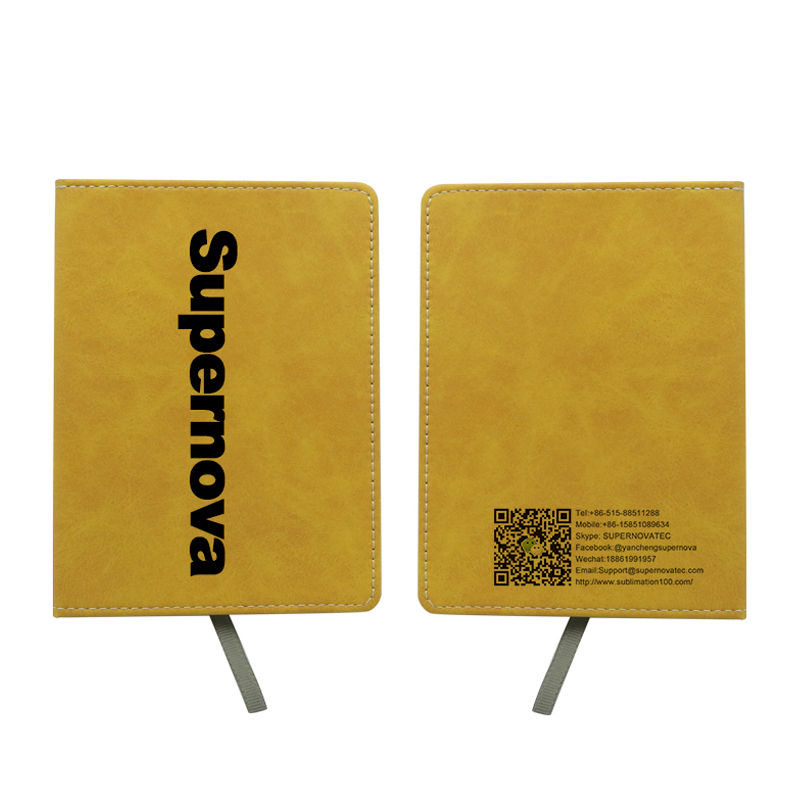 Sublimation Color Läder anteckningsbok - A4 storlek Sublimation Color Läder anteckningsbok - A4 storlek