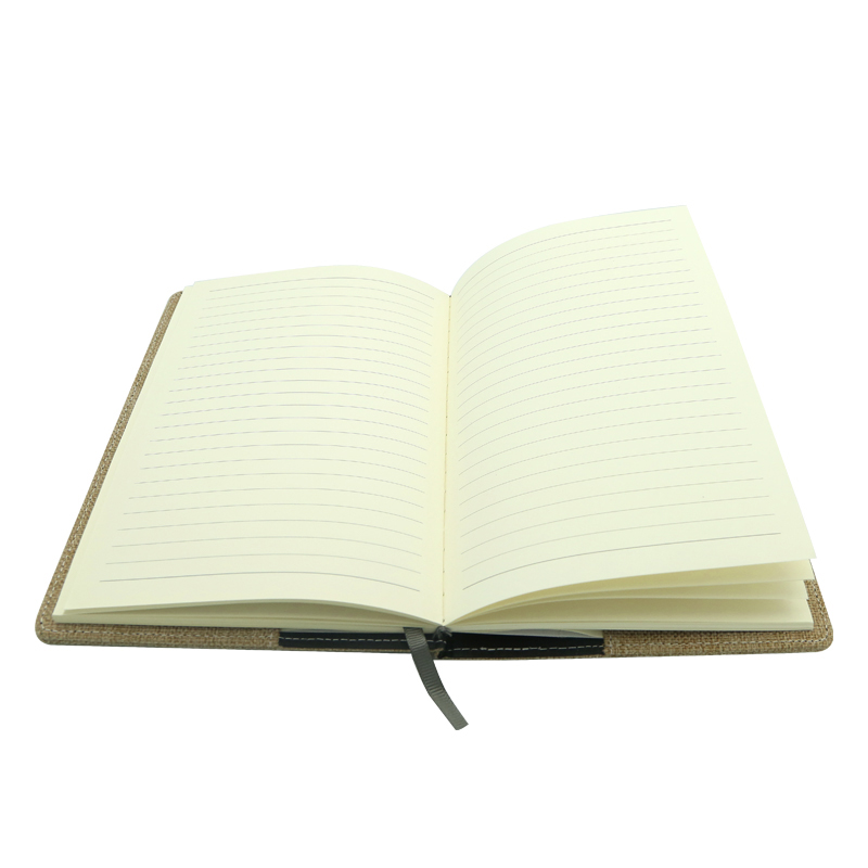 Sublimation Jute Changeable Notebook - A6 storlek