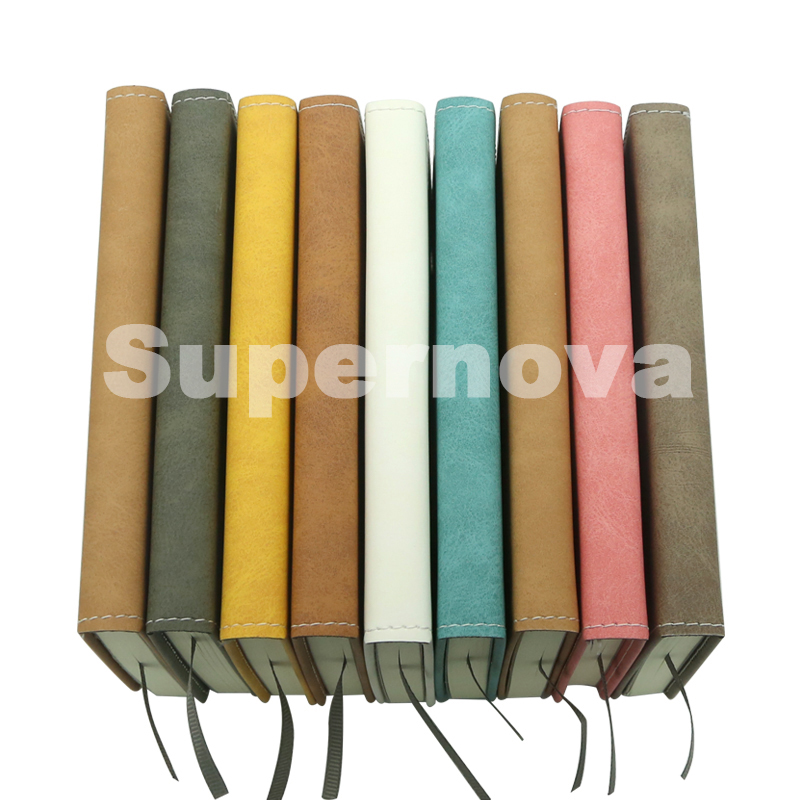 Sublimation Color Läder Notebook - A5 storlek