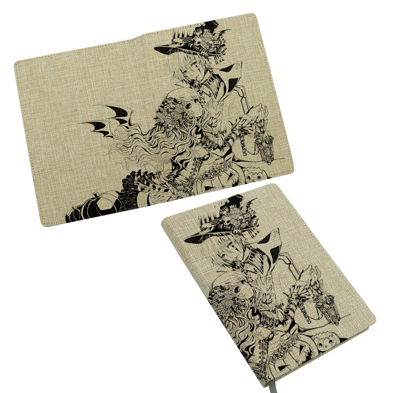 Sublimation Jute Notebook - A5 storlek