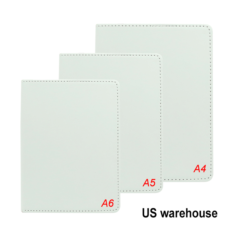 Sublimation PU Läder Notebook - A6 storlek